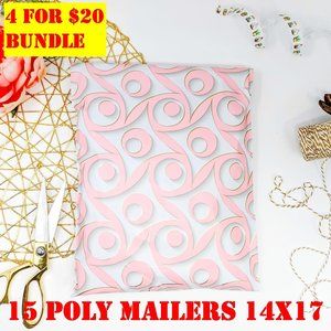 15 Pack 14x17 Poly Mailers Boutique Designer Bags